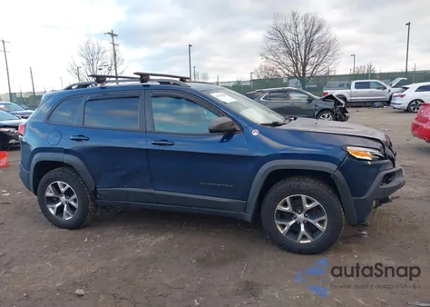 2018 Jeep Cherokee Trailhawk 4X4 z USA, uszkodzony, nr VIN 1C4PJMBX7JD545877